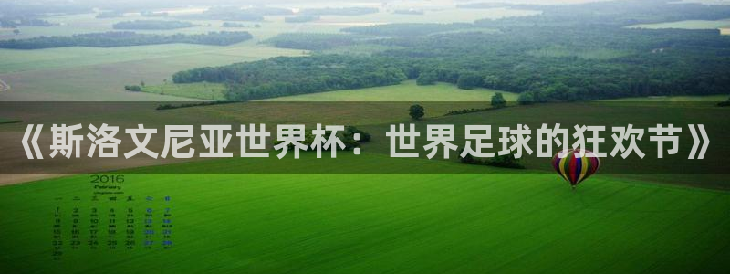 世界杯预选赛欧洲赛区赛程：《斯洛文尼亚世界杯：世界足球的狂欢节》